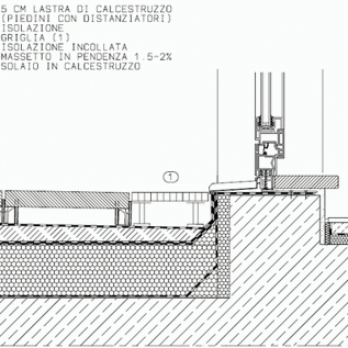 scarico pluviale terrazza
