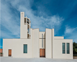 Isolamento termico per la coperture della nuova Chiesa di S. Liborio a Civitavecchia (RM)