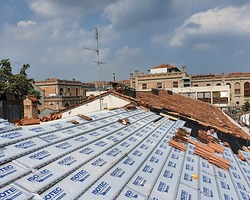Restauro delle coperture di Corte Ca’ Lando a Padova
